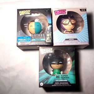 Dorbz green lantern batman two face and Batgirl collection